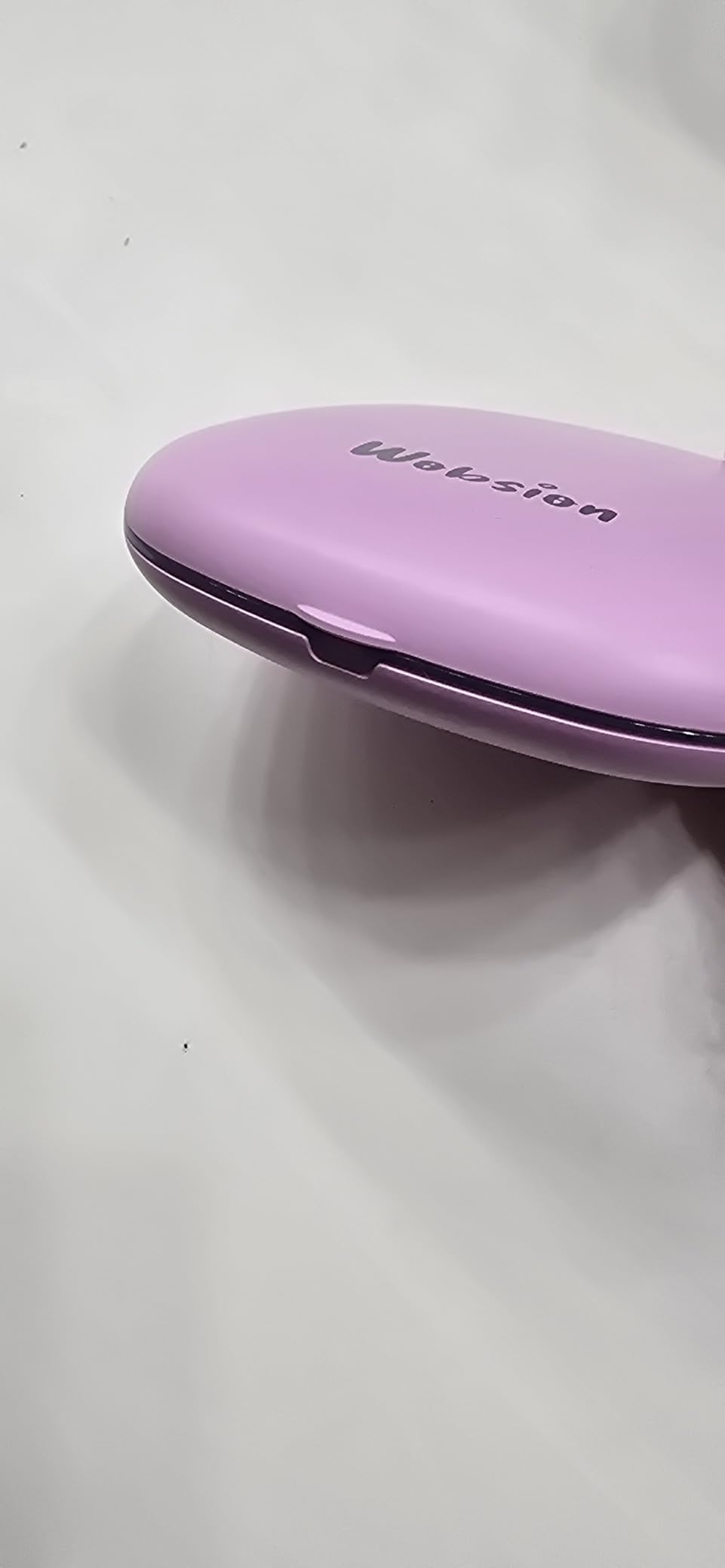 WOBSION 1x/10x Rechargeable Lighted Travel Makeup Mirror customer photo 2