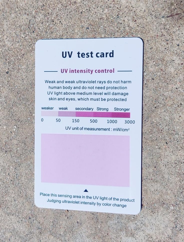 UV Camera Mirror for Sunscreen Test & SPF Detection, 1x/2x Magnifying Travel Mirror with Dimmable LED Lights, Handheld 2-Sided Portable Makeup Mirror for Handbag/Pocket,White customer photo 1