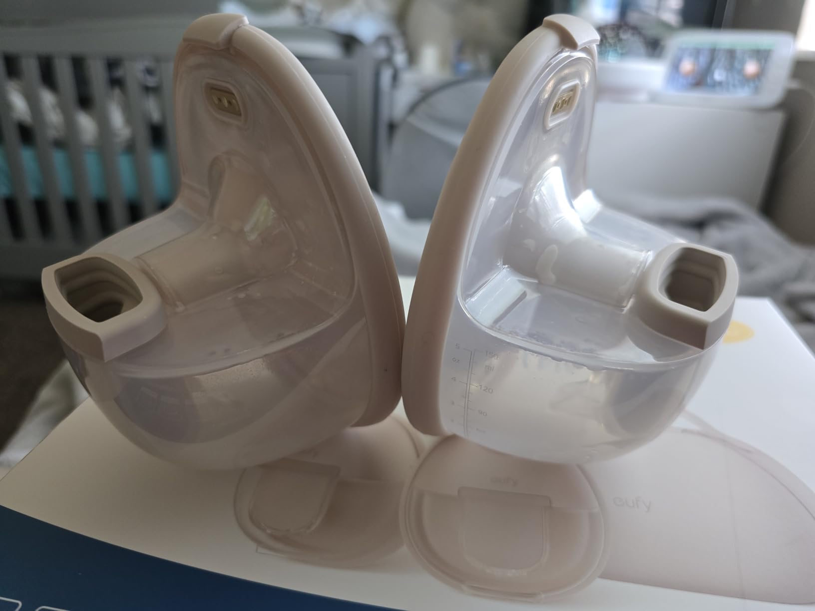 eufy Heated Wearable Breast Pump S1 Pro, Charging Case, Hands-Free customer photo 2