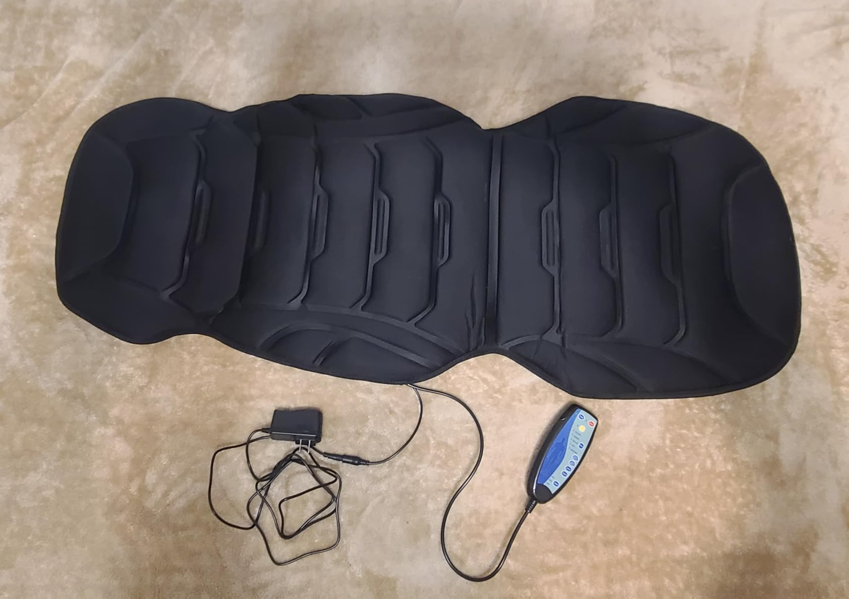 COMFIER Back Massager with Heat, Vibration Massage Chair Pad with 8 Motors customer photo 2