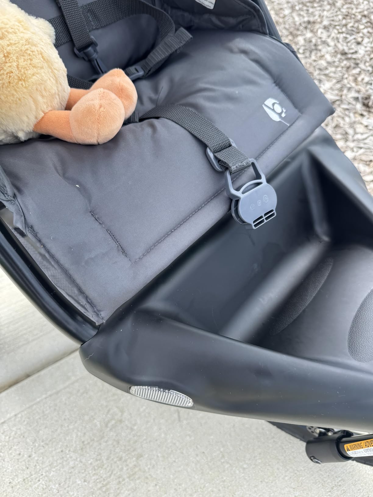 Baby Trend Expedition® Zero Flat Jogger with LED Lights, Dash Grey customer photo 2