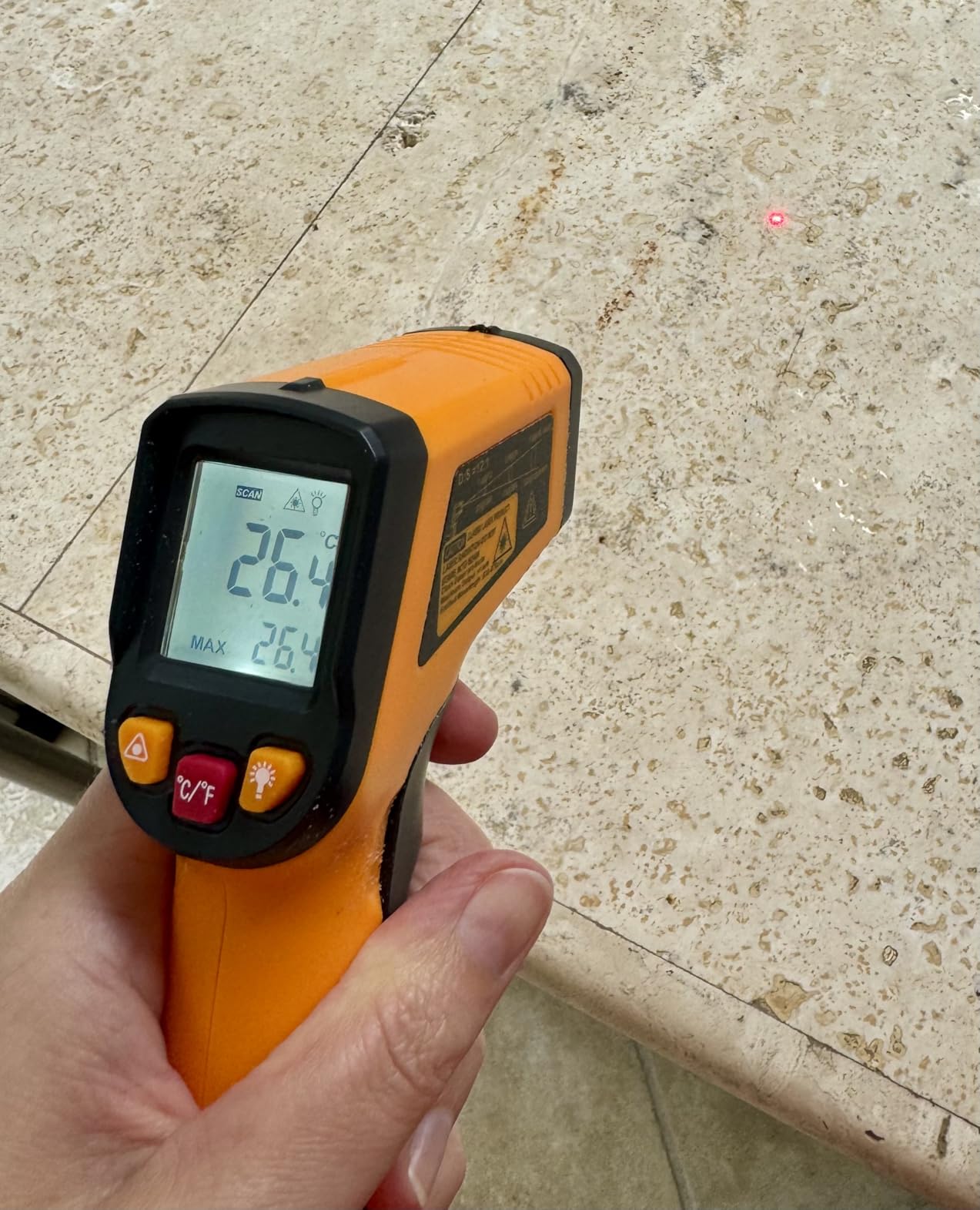 KNINE OUTDOORS Infrared Thermometer Gun, -58℉ to 1112℉ customer photo 2