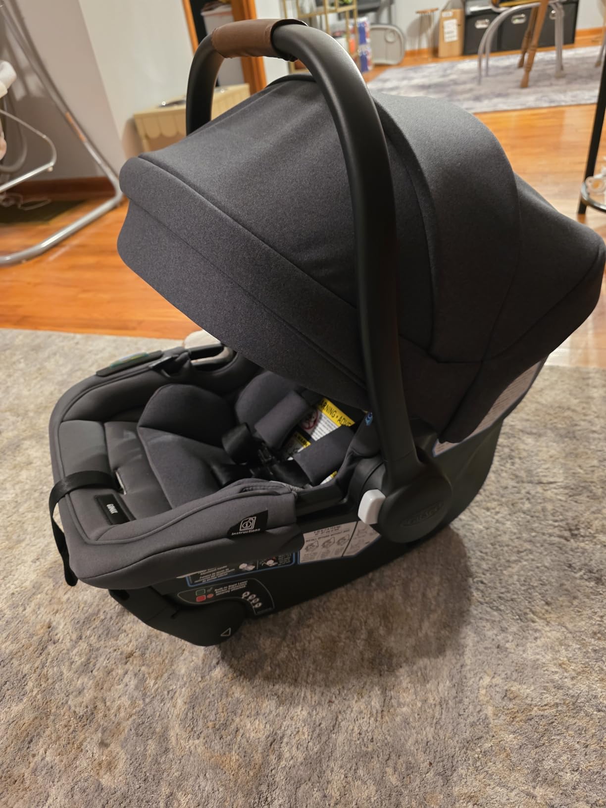 Graco® Gomax Infant Car Seat, Baseless Car Seat with Canopy, Rear Facing, Lightweight Carseat customer photo 2