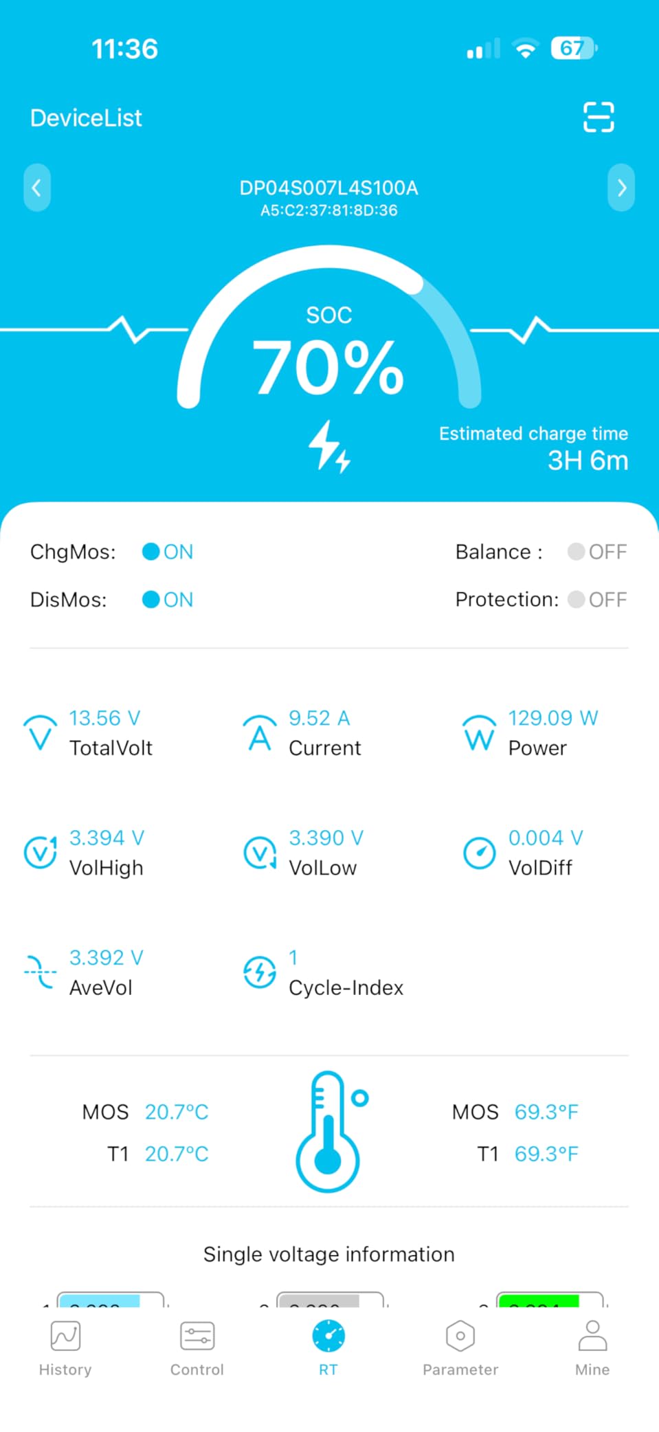 12V 100Ah Bluetooth LiFePO4 Battery for Rv, Trolling Motors, Boat customer photo 1