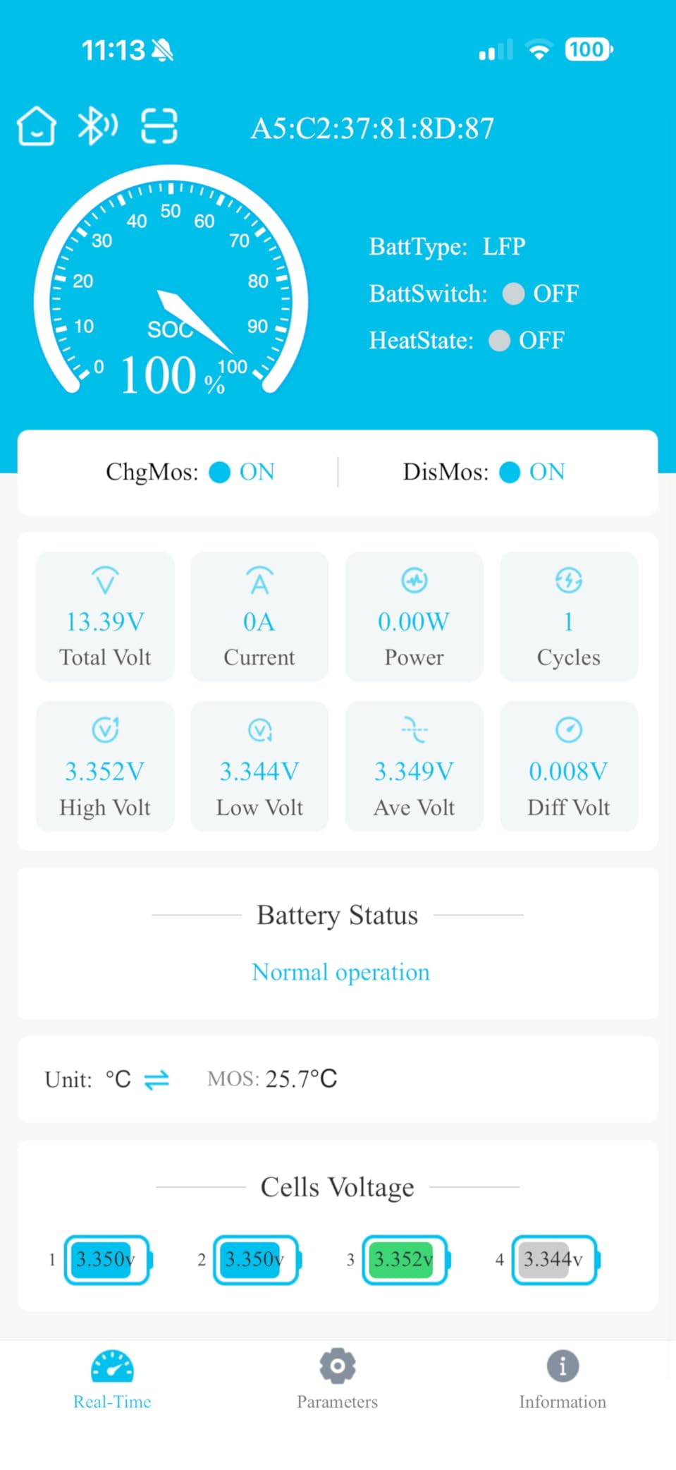 12V 100Ah Bluetooth LiFePO4 Battery for Rv, Trolling Motors, Boat customer photo 2
