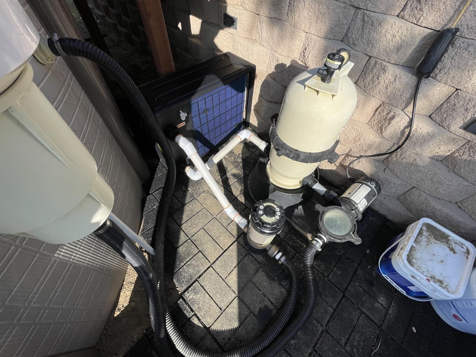 6300 Gallons Pool Heater for Above Ground Pool,110V, Pro customer photo 2
