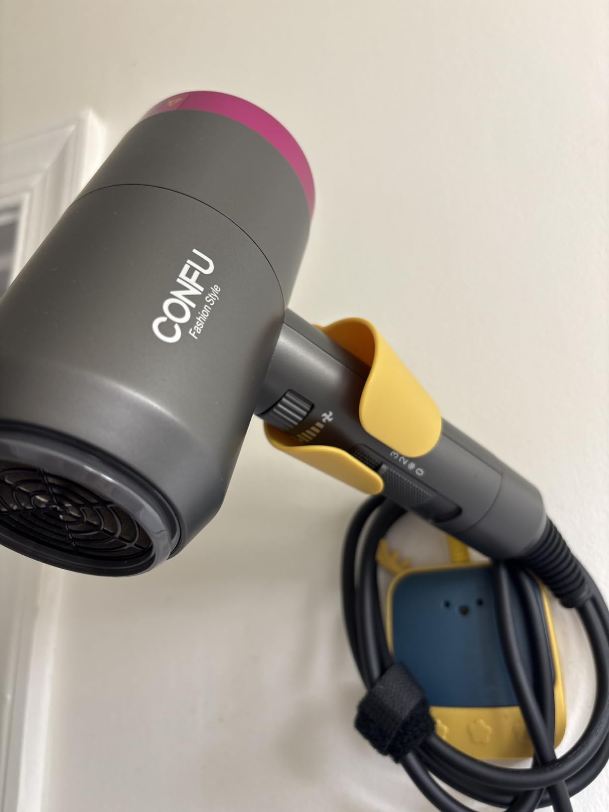 Hair Dryer, CONFU Blow Dryer with Diffuser, 21000PRM Professional Hairdryer customer photo 2