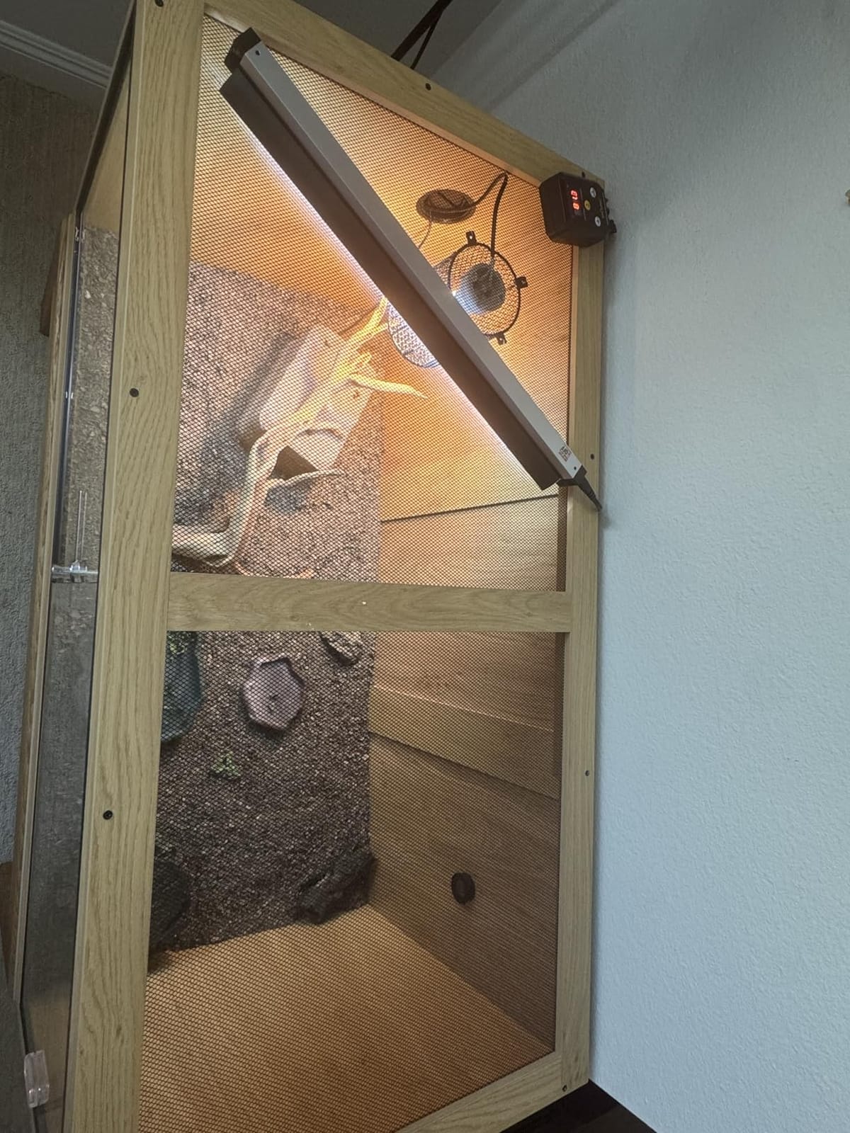 unipaws 110 Gallon Reptile Tank for Lizards, Bearded Dragon Enclosure Cage customer photo 2