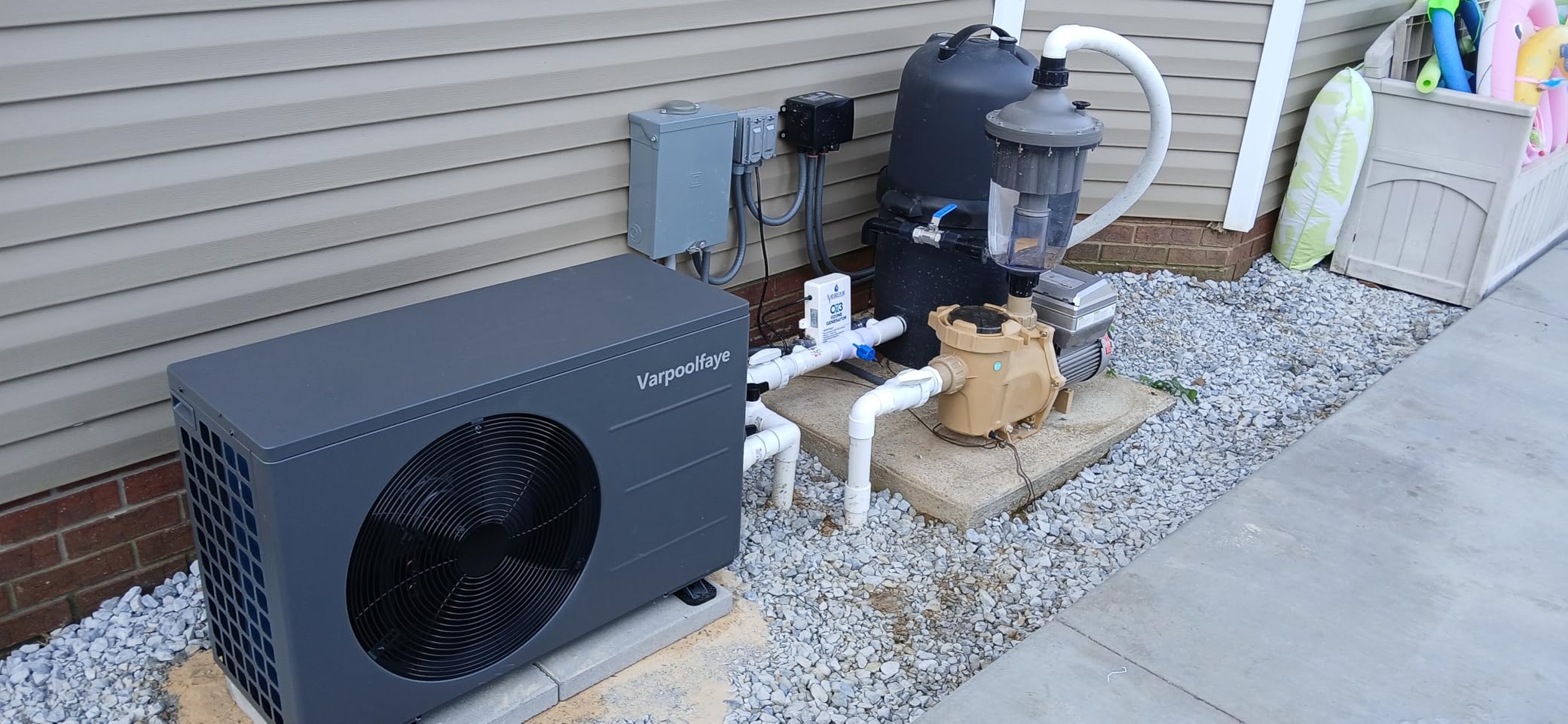 40000 BTU Pool Heater for Above Ground and Inground Pools 220v customer photo 2