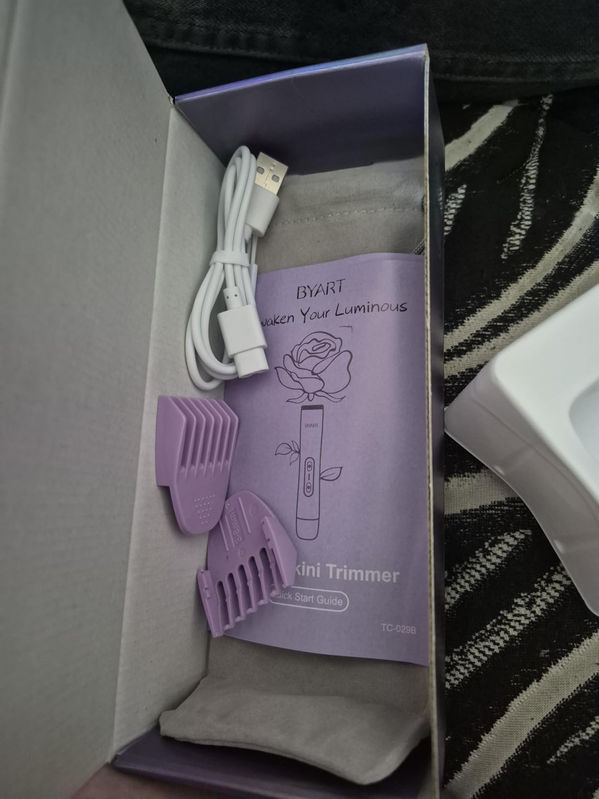BYART 2-in-1 Dual Head Bikini Trimmer for Women, Pubic Hair Trimmer, Gifts customer photo 2