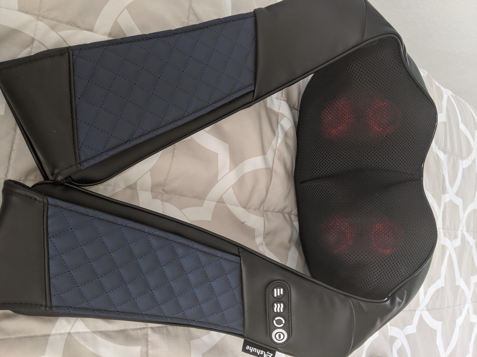 Cordless Neck Massager with Heat, Shiatsu Back Massager customer photo 1