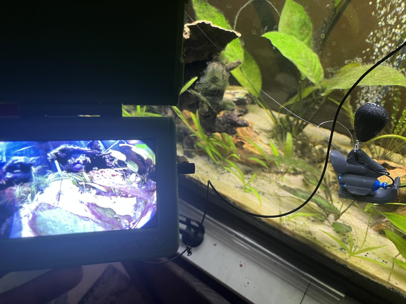 Fishing Camera, 220° Ultra-Wide HD Underwater Fishing Camera with 4.3