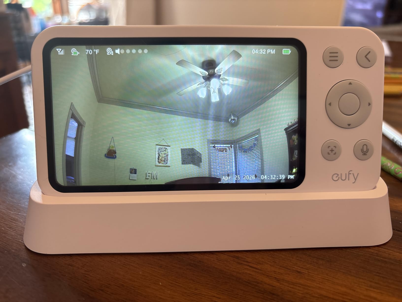 eufy Baby Monitor E21, 4K UHD Camera, 5