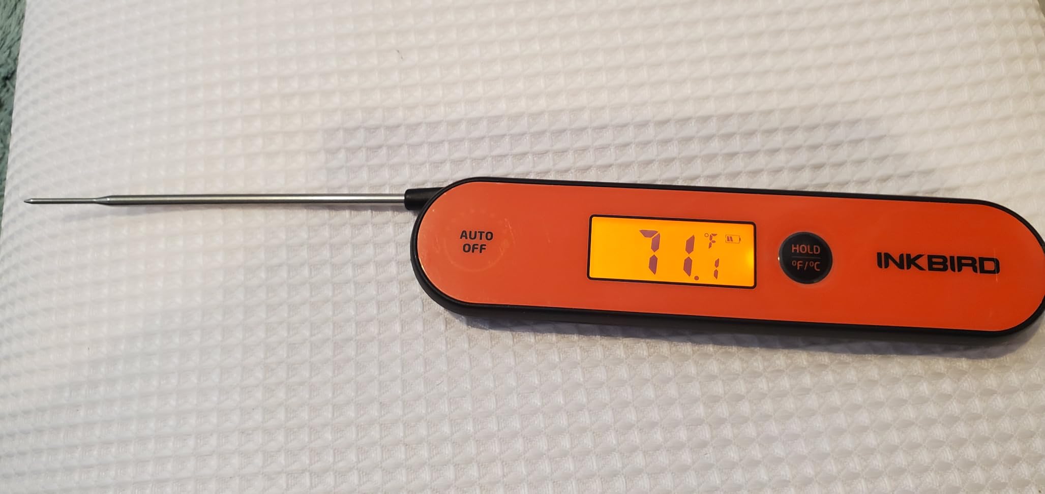 Wireless Meat Thermometer with WiFi 5G & Bluetooth 5.4, Smart Meat Thermometer for BBQ、Oven, Food Thermometer Digital with 4 Probes & 5 Sensors, NIST Accuracy, Apple Watch Alerts, 25H Use, Waterproof customer photo 1