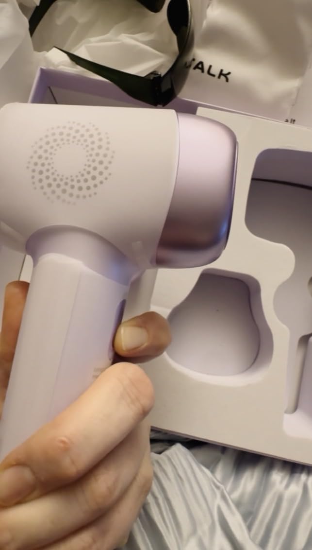Wavytalk IPL Laser Hair Removal,Bare It with Precision Roller for Full Body customer photo 1