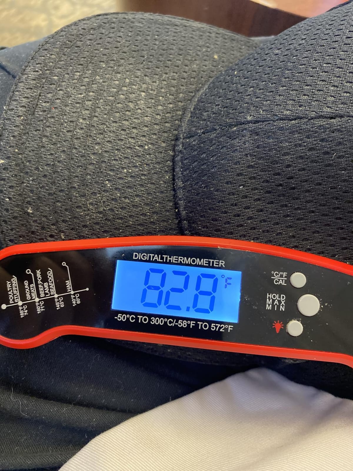 Smart Bluetooth Wireless Meat Thermometer with 6 Sensors,0.5S Instant Read customer photo 1
