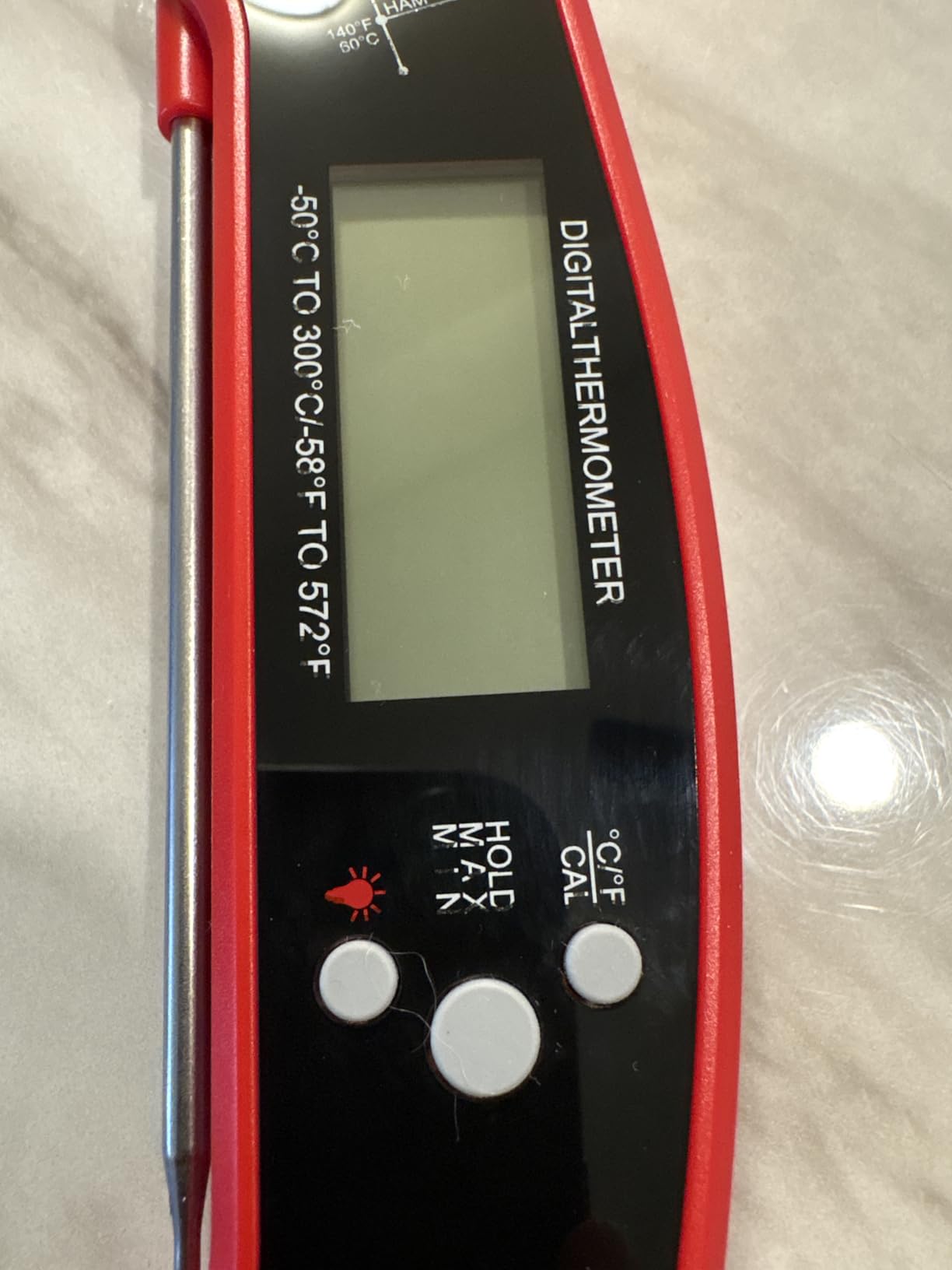 Smart Bluetooth Wireless Meat Thermometer with 6 Sensors,0.5S Instant Read customer photo 2