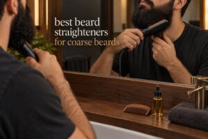 best beard straighteners for coarse beards