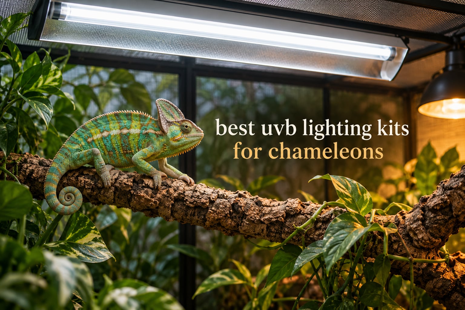 best uvb lighting kits for chameleons