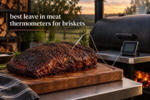best leave in meat thermometers for briskets