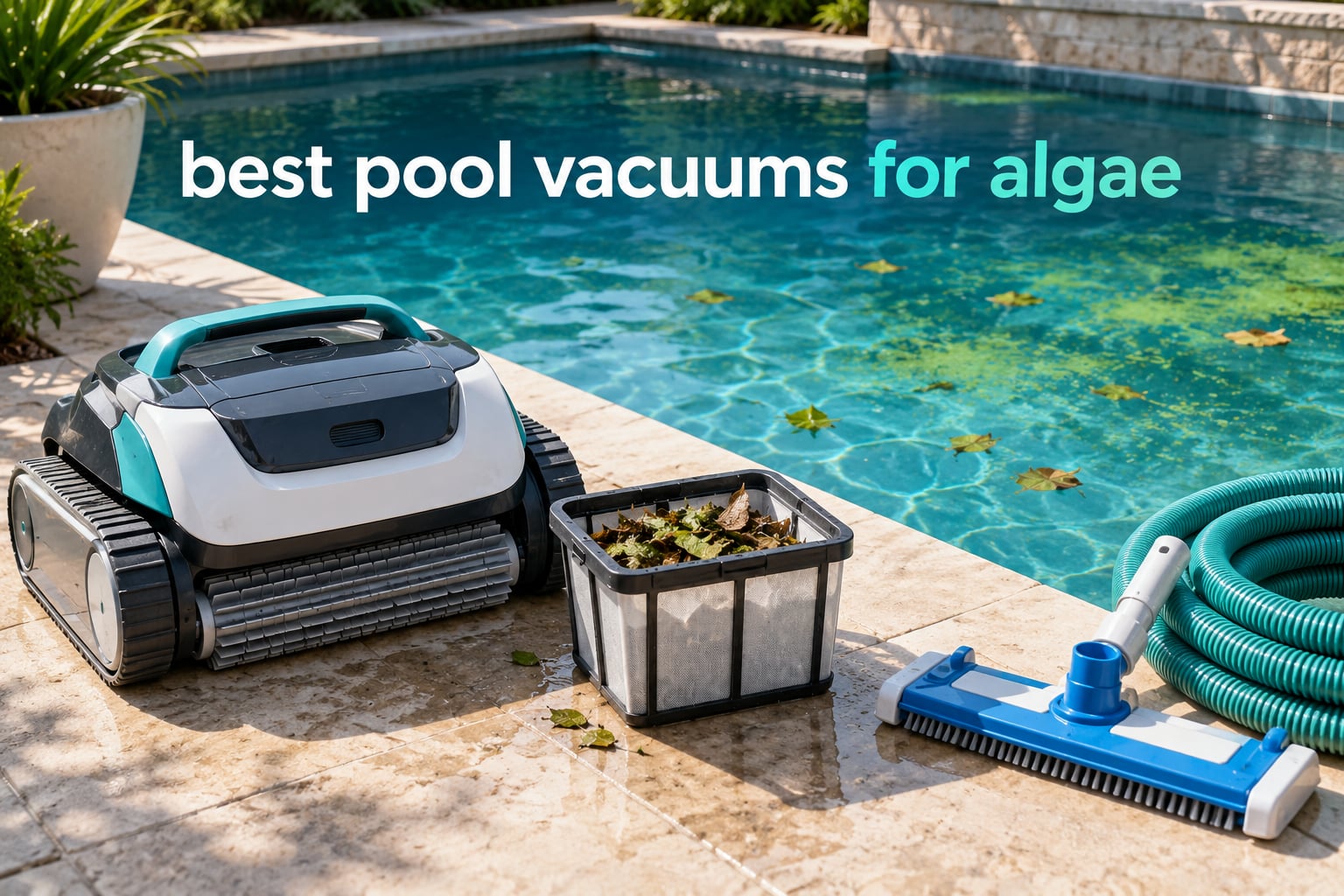 best pool vacuums for algae