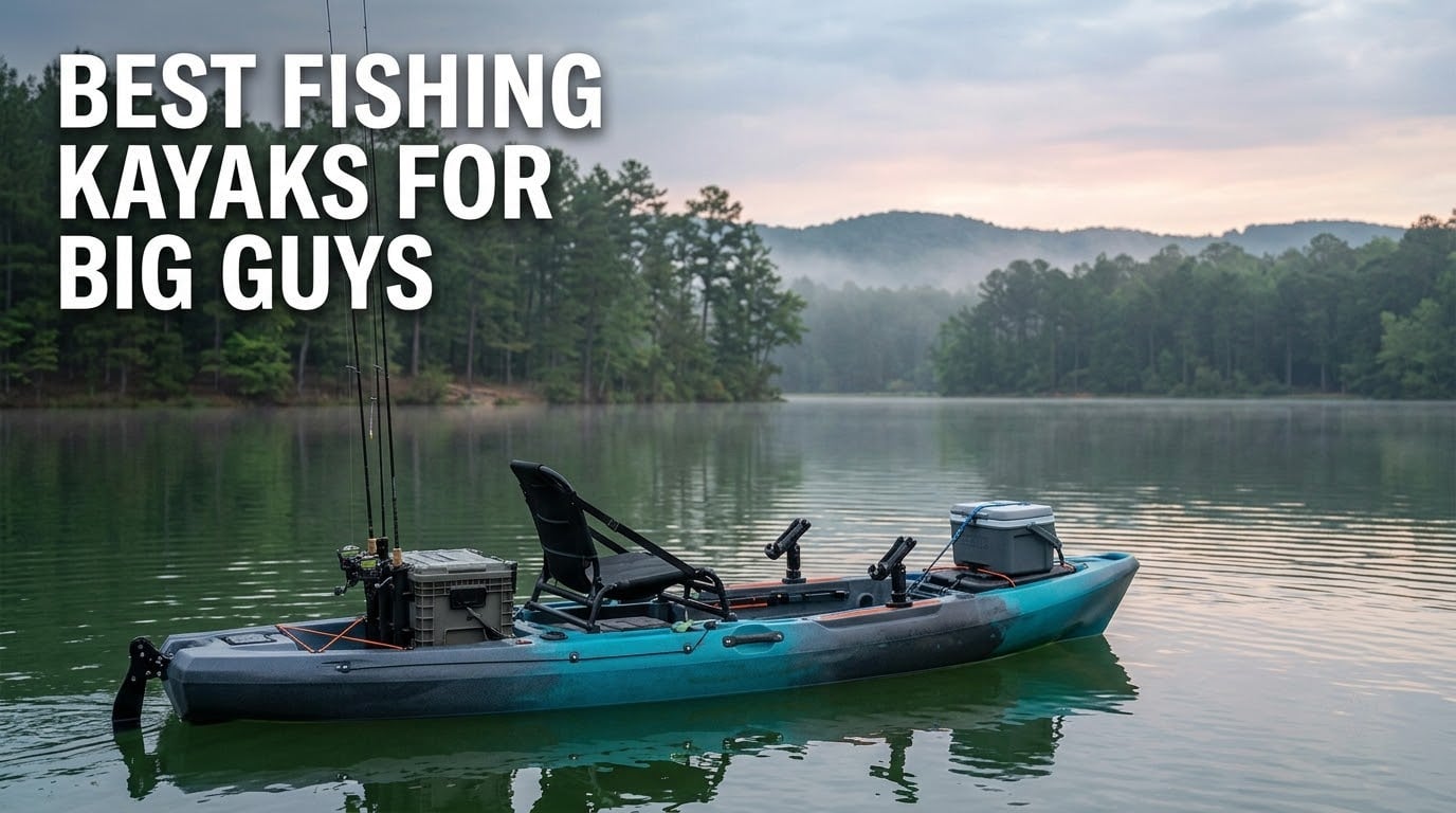 best fishing kayaks for big guys
