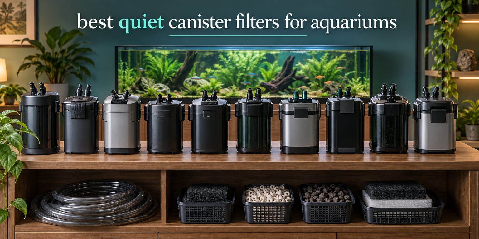 best quiet canister filters for aquariums