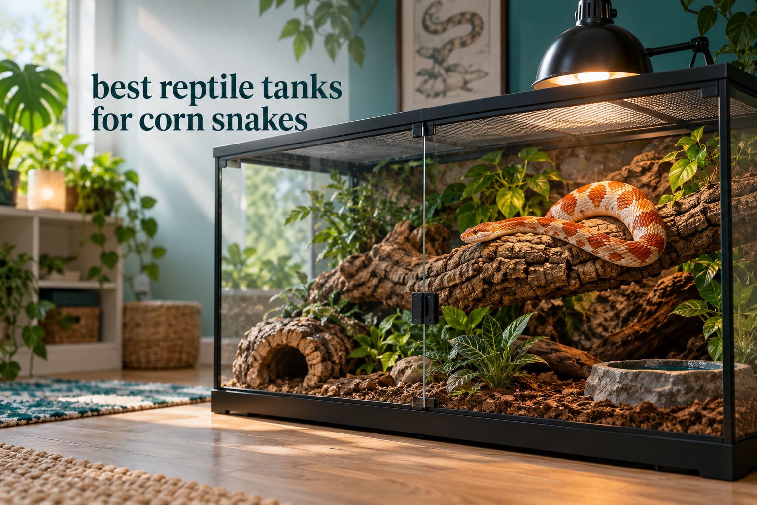best reptile tanks for corn snakes