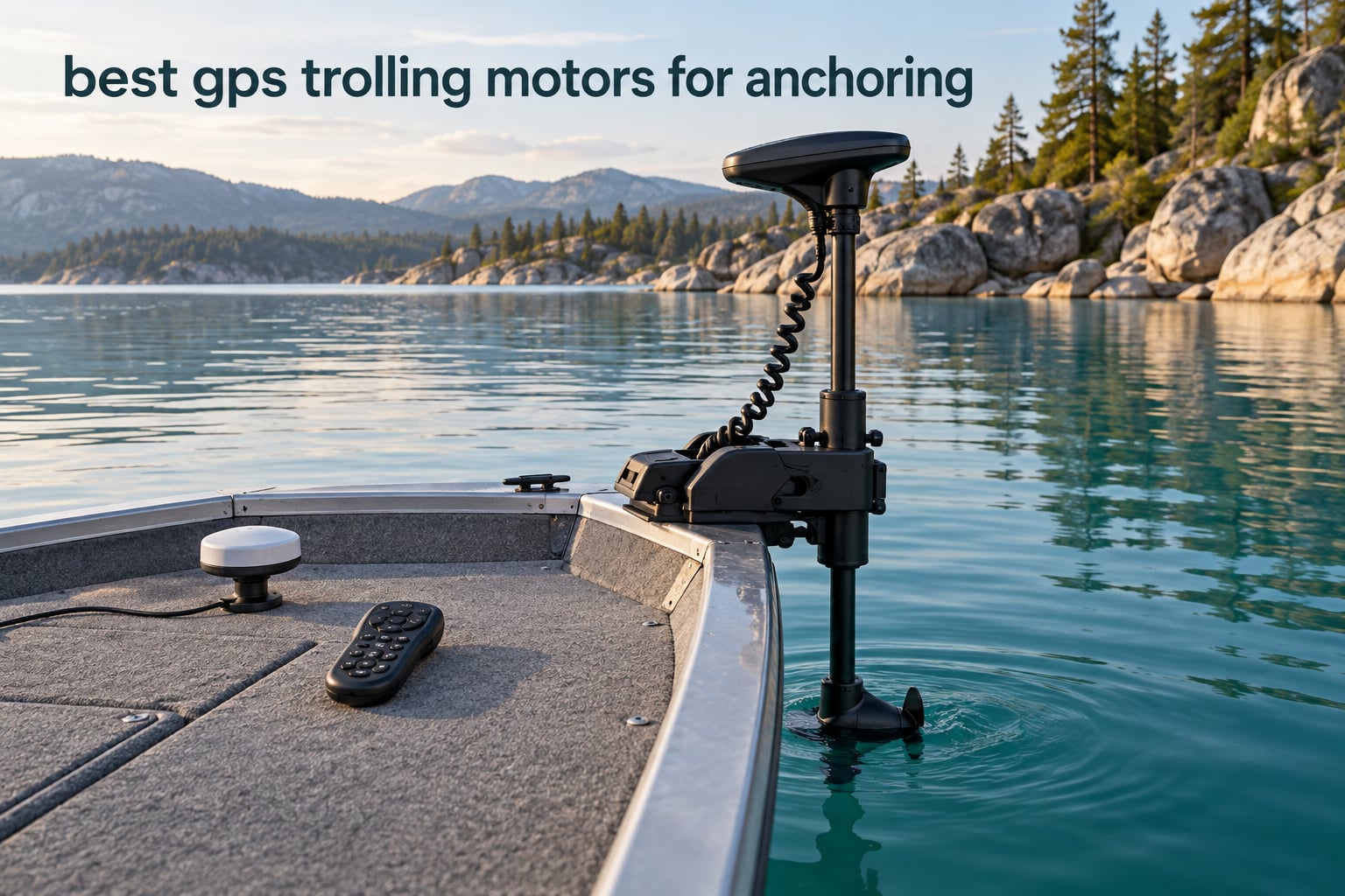 best gps trolling motors for anchoring