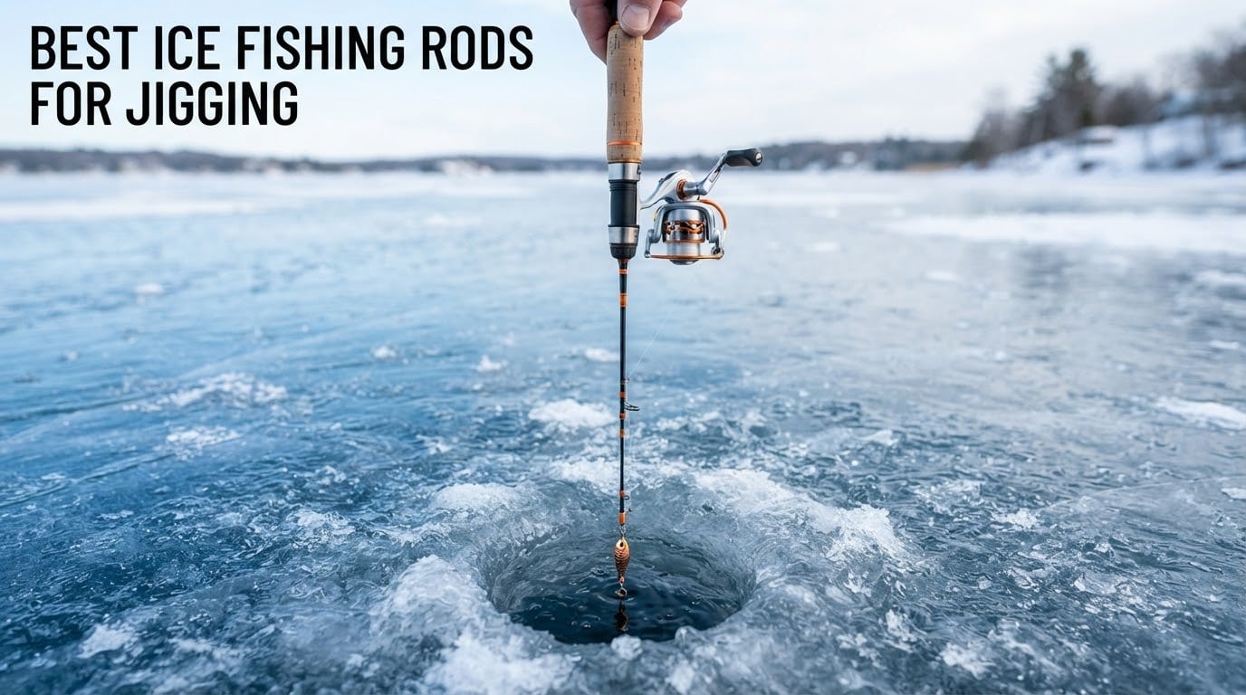 best ice fishing rods for jigging