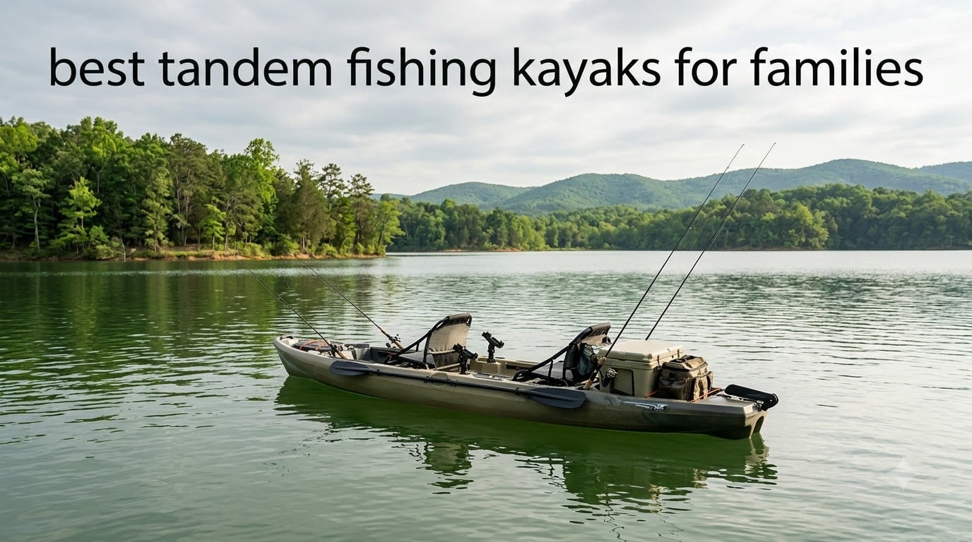 best tandem fishing kayaks for families