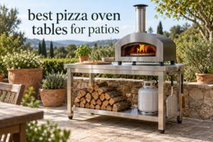 best pizza oven tables for patios