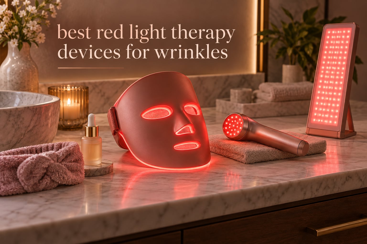 best red light therapy devices for wrinkles