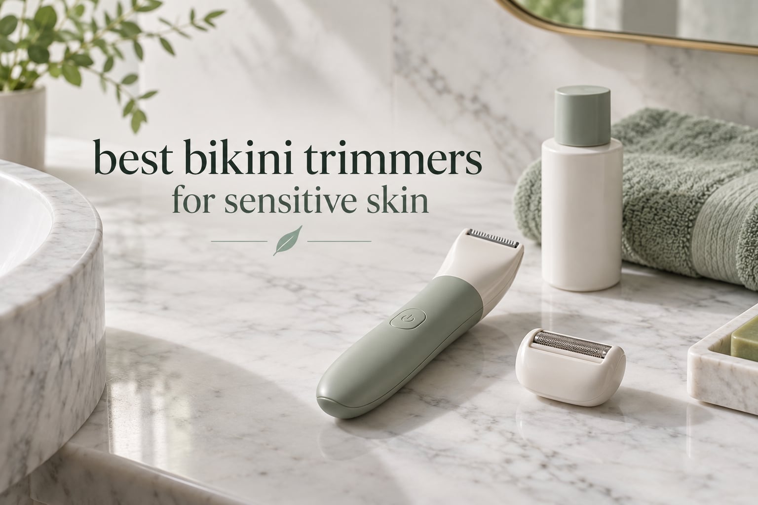 best bikini trimmers for sensitive skin