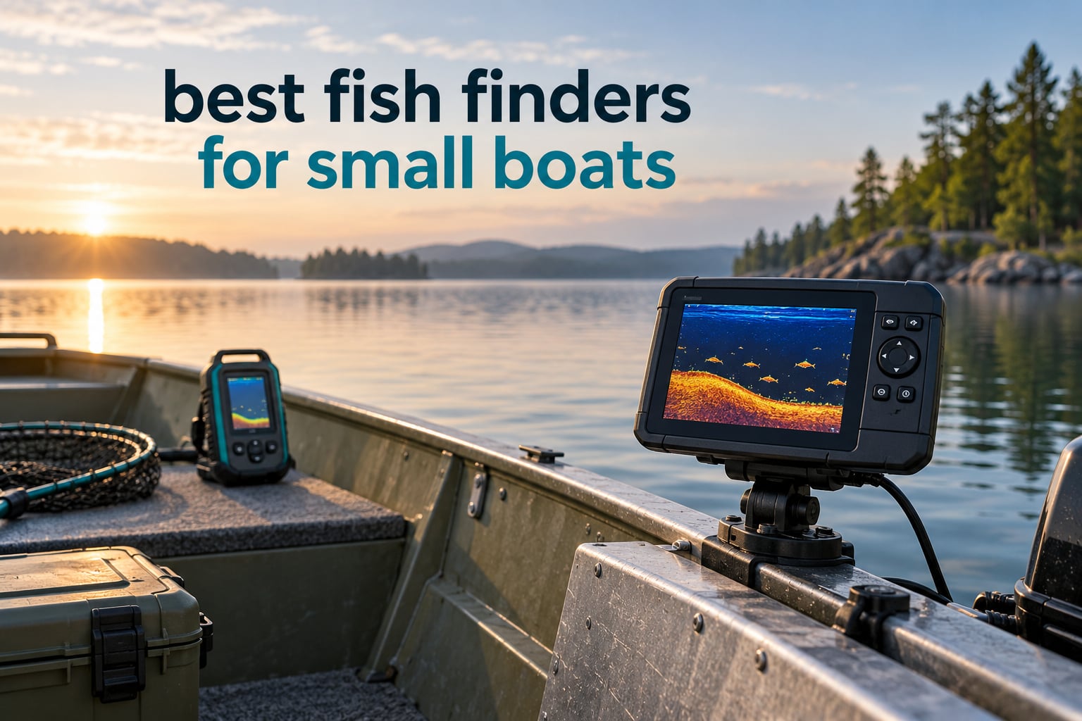best fish finders for small boats