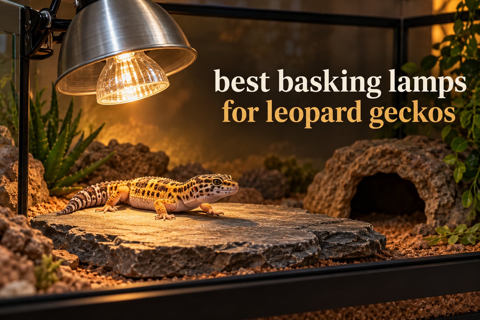 best basking lamps for leopard geckos