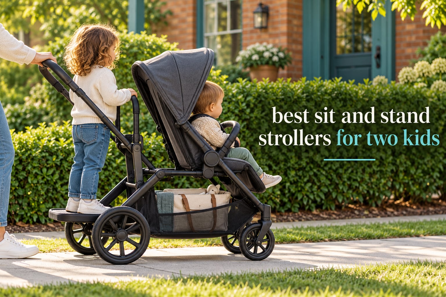 best sit and stand strollers for two kids