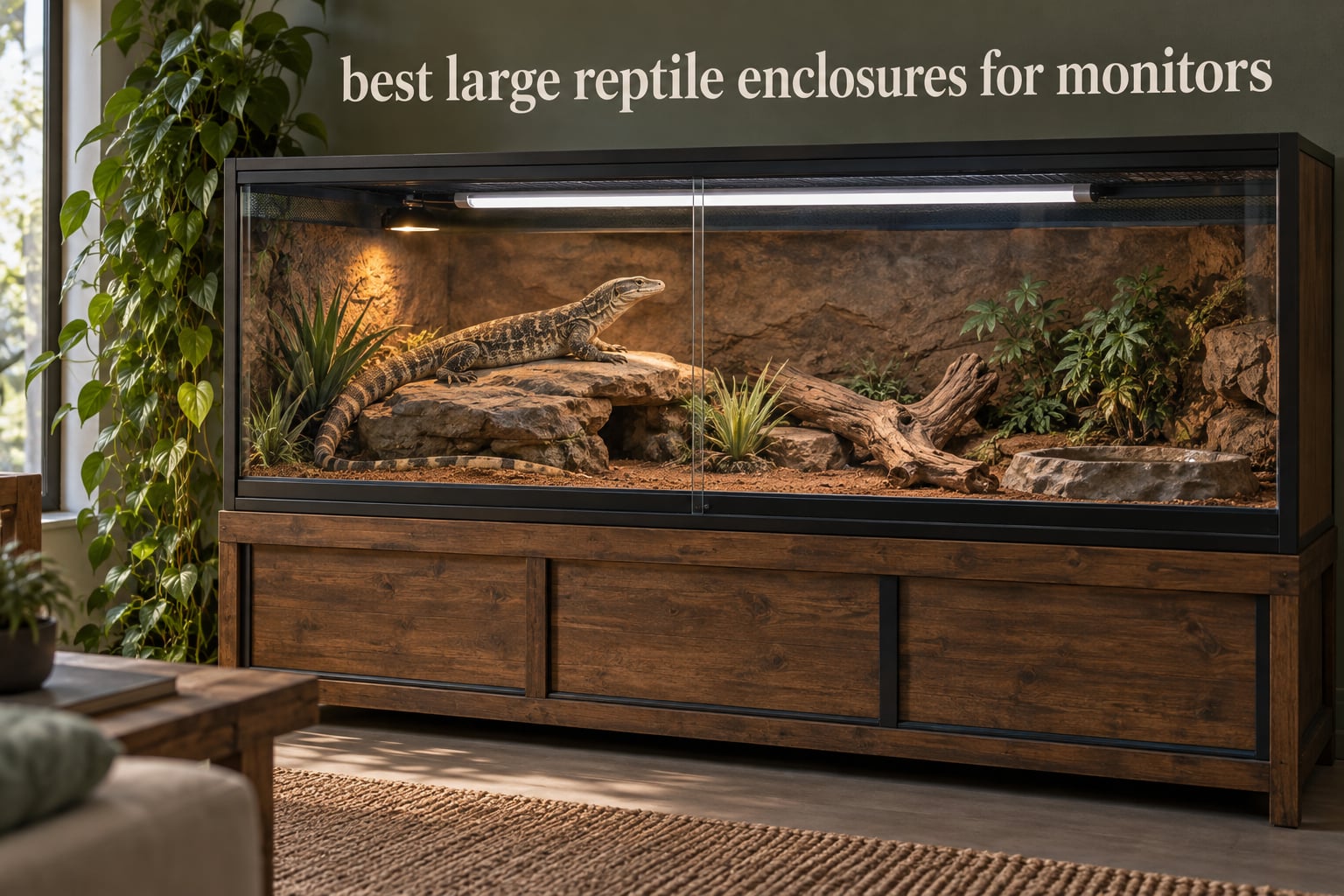 best large reptile enclosures for monitors