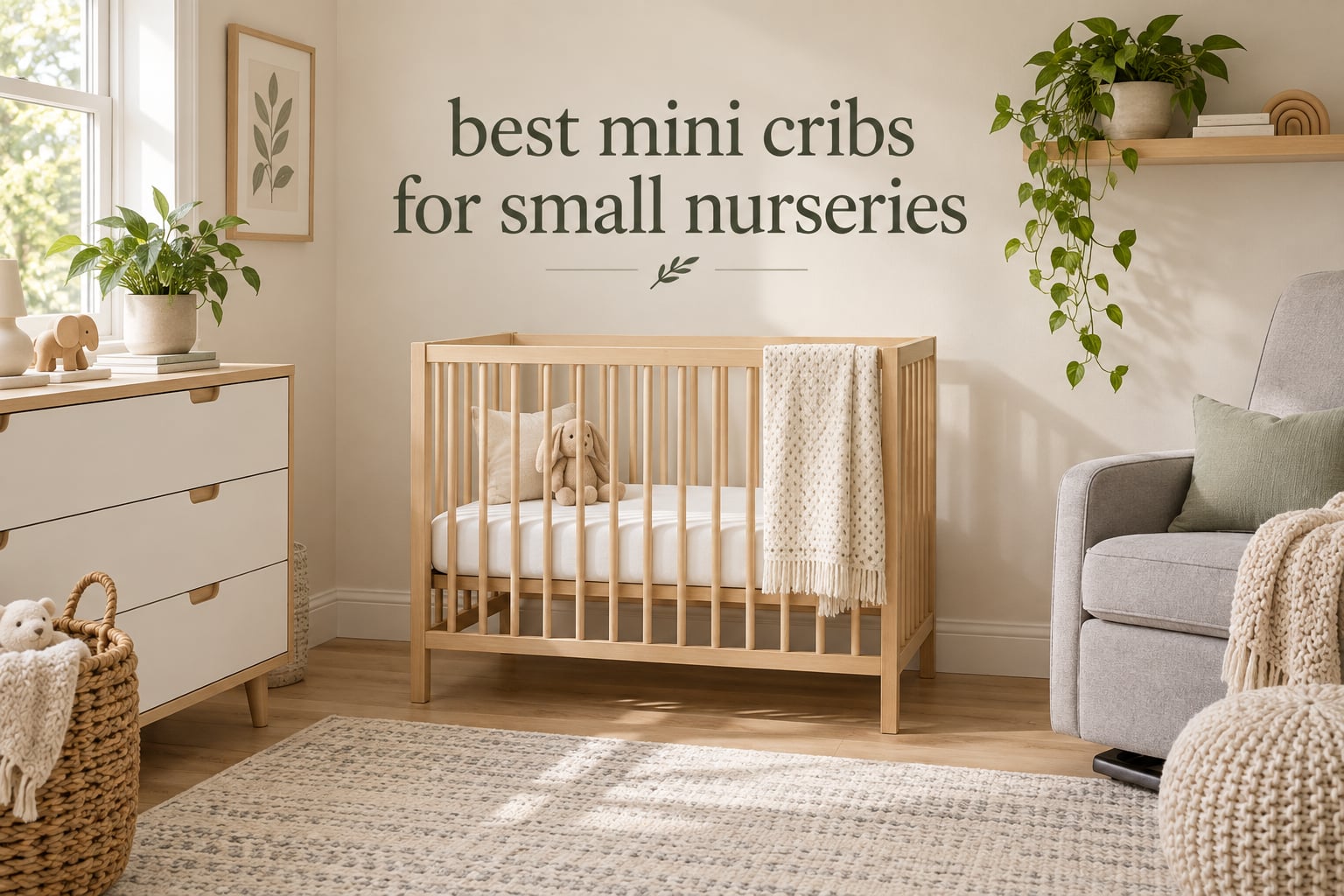 best mini cribs for small nurseries