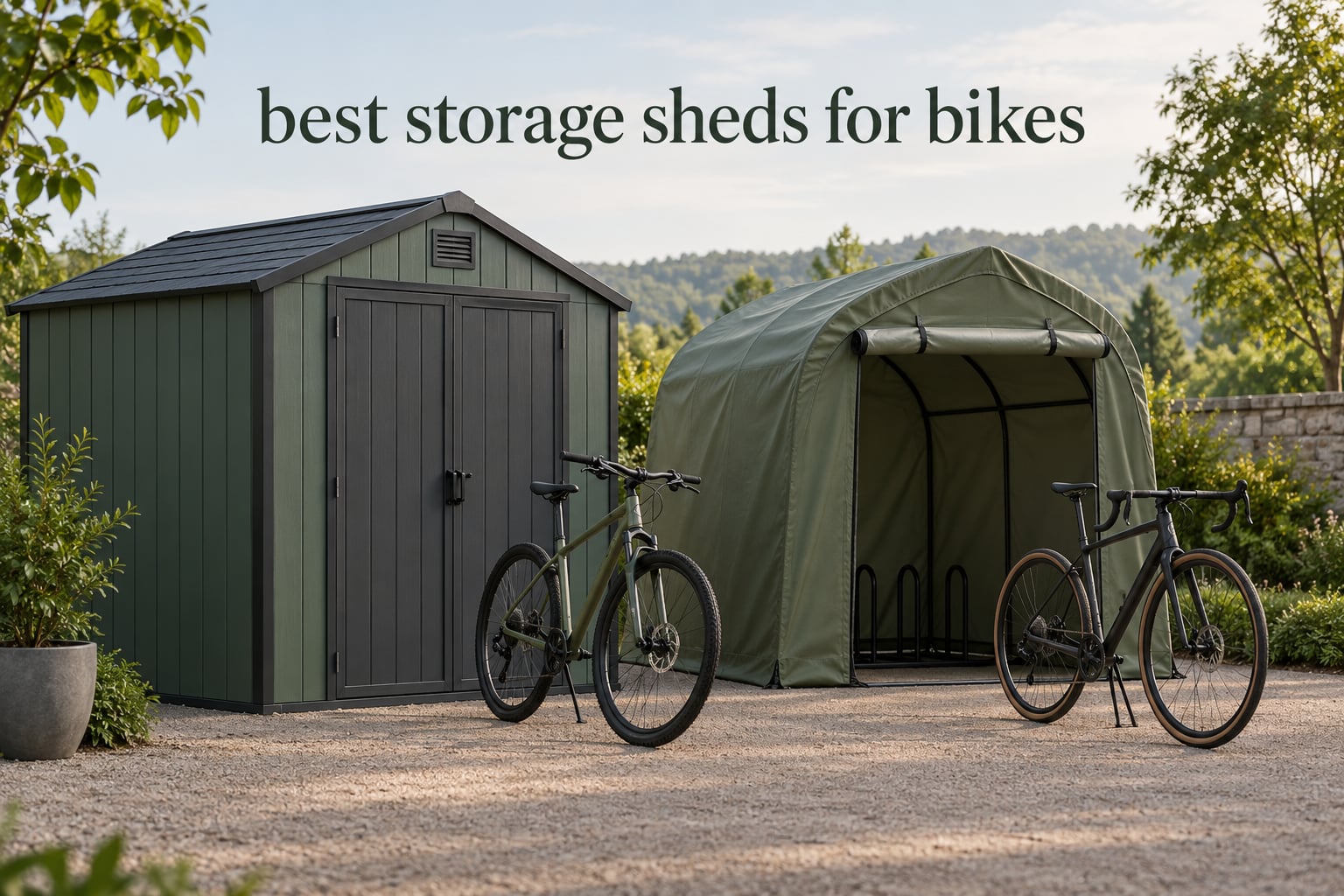 best storage sheds for bikes