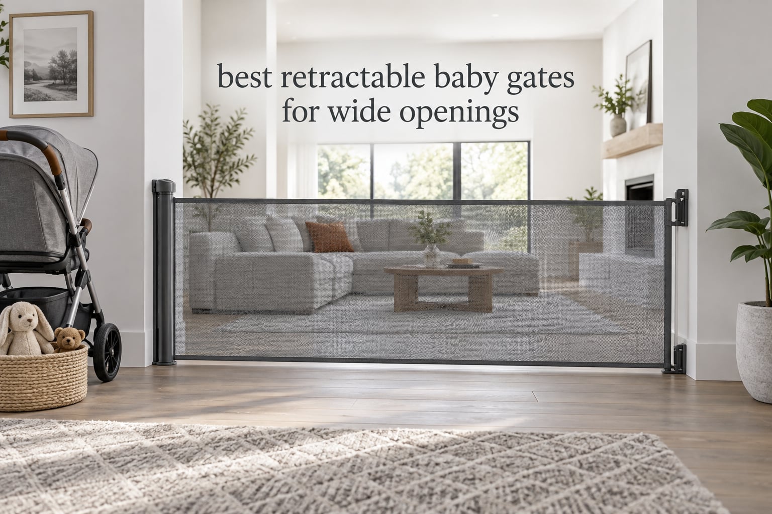 best retractable baby gates for wide openings