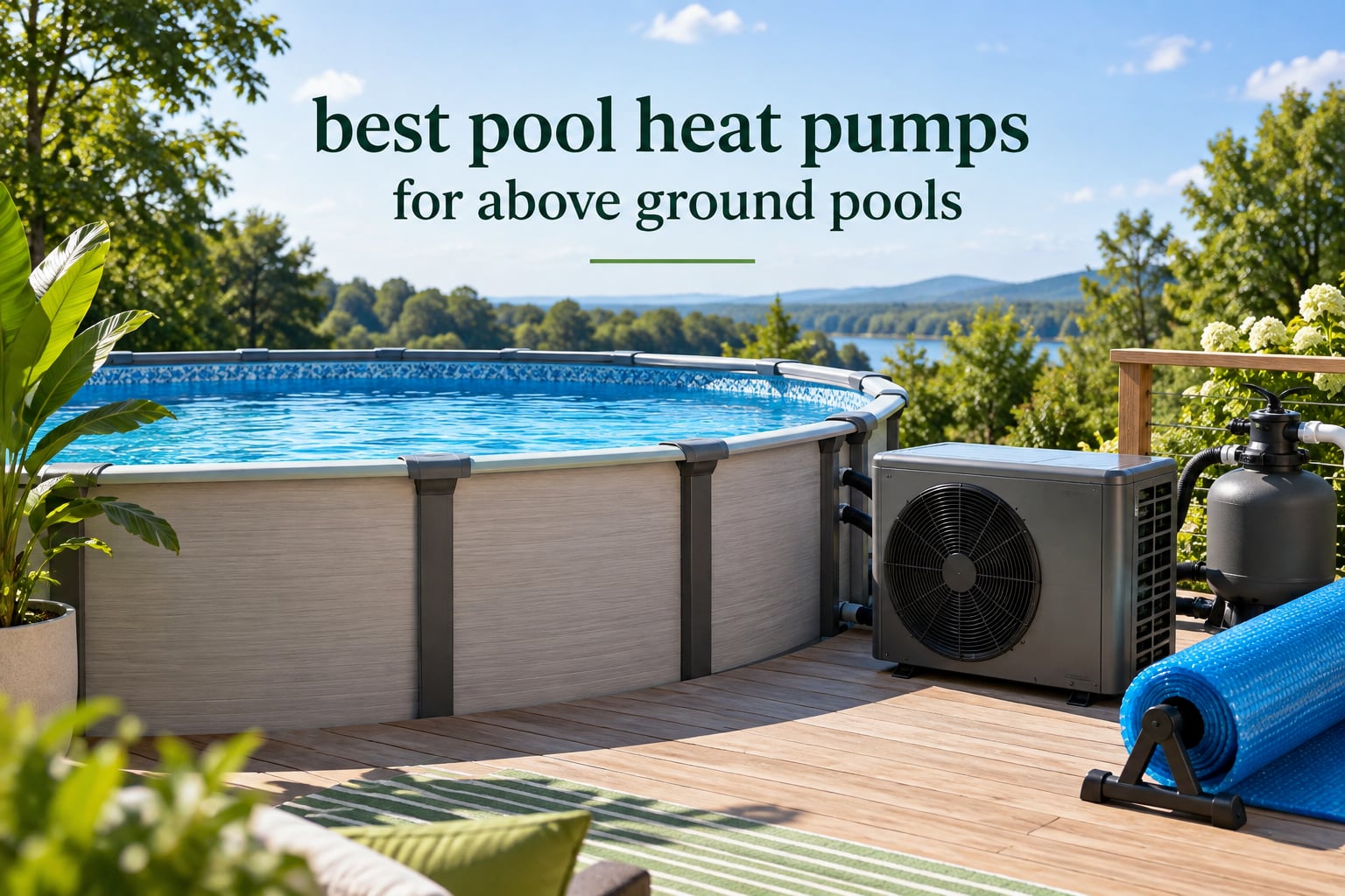 best pool heat pumps for above ground pools