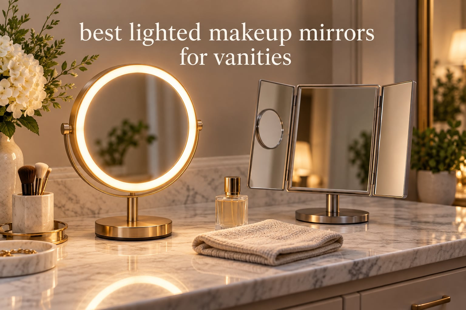 best lighted makeup mirrors for vanities