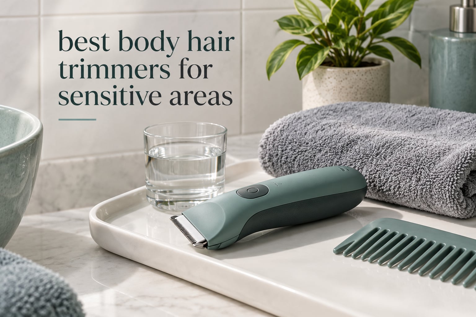 best body hair trimmers for sensitive areas