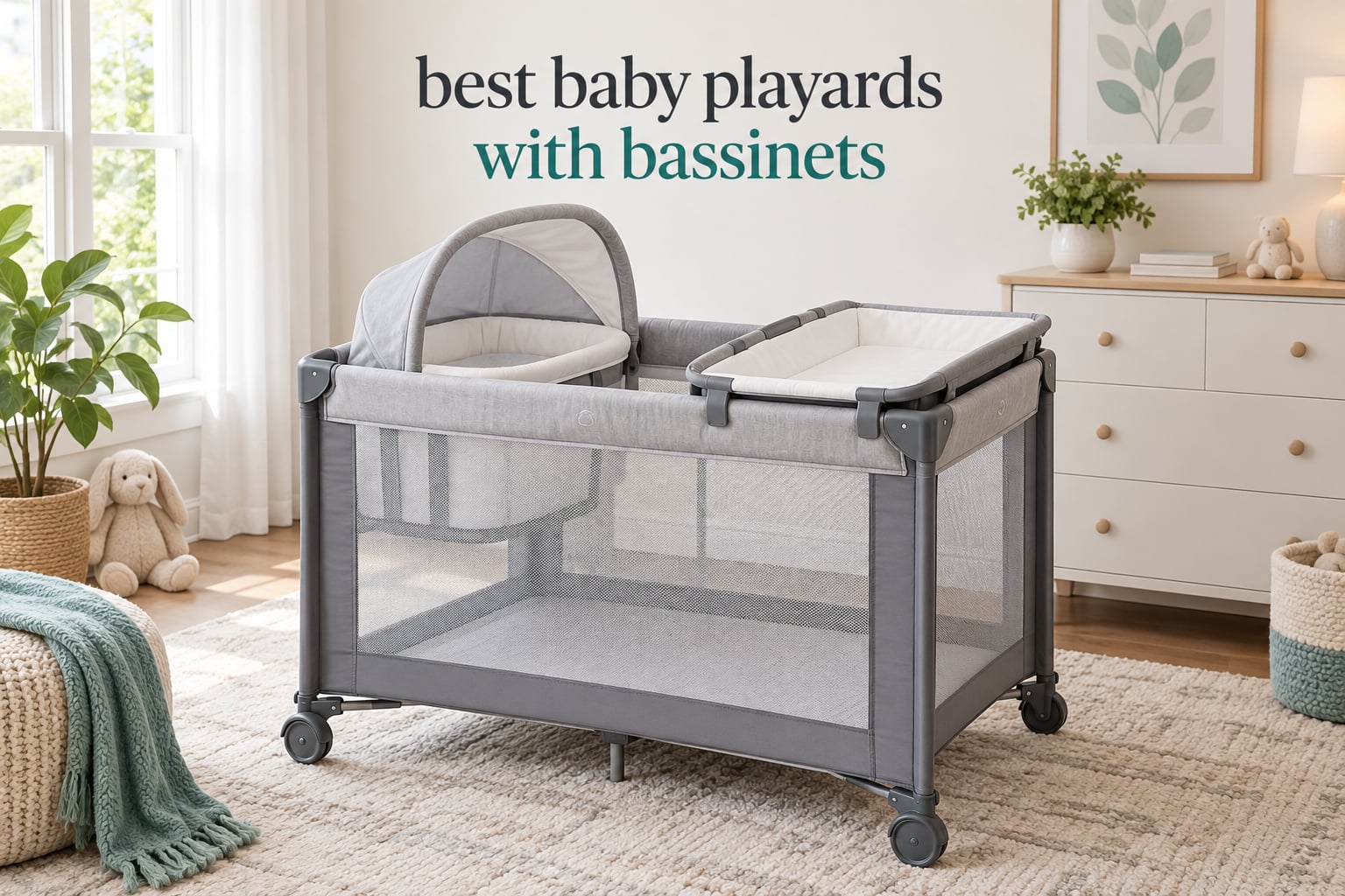 best baby playards with bassinets