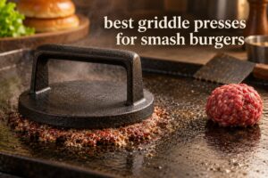 best griddle presses for smash burgers