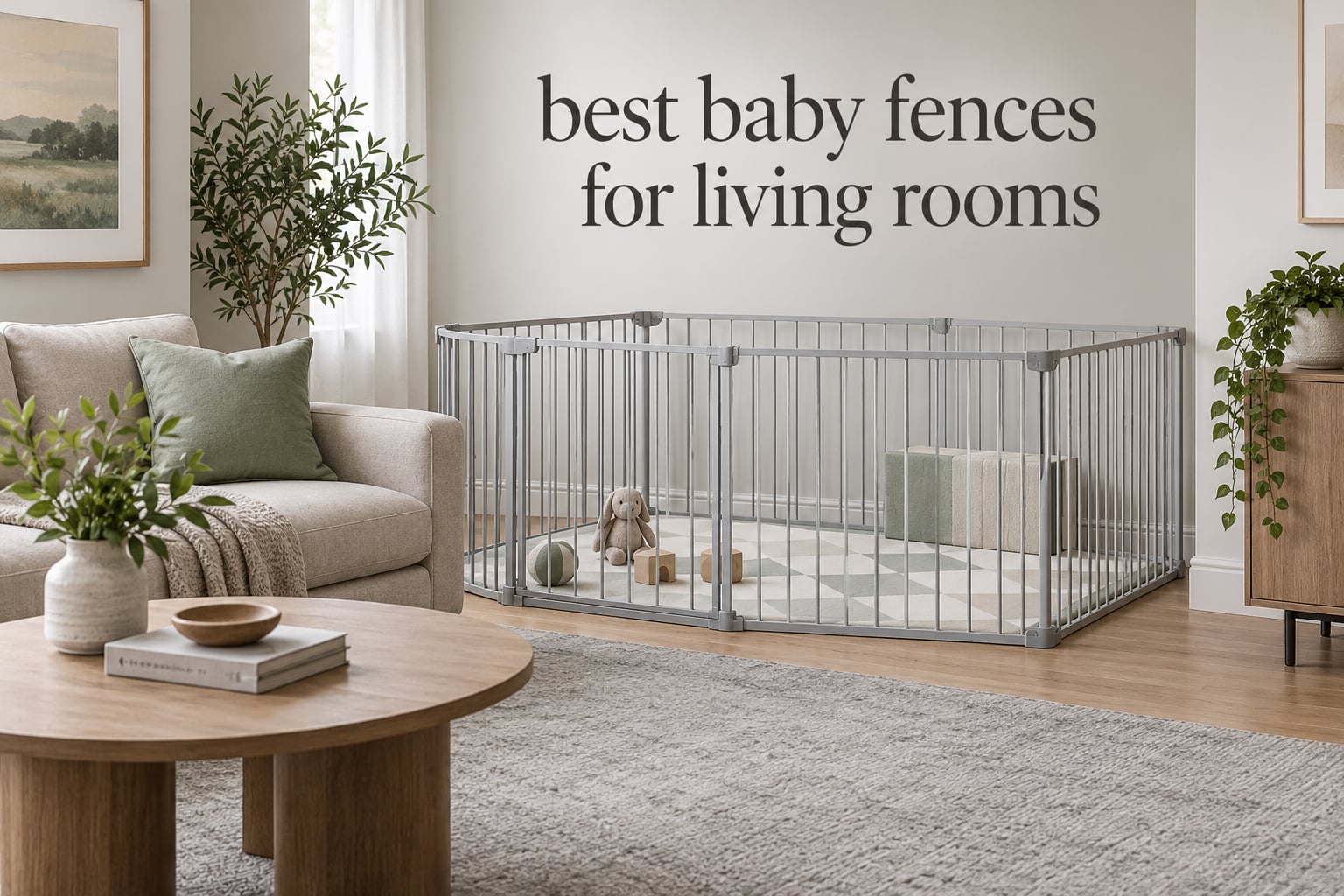 best baby fences for living rooms