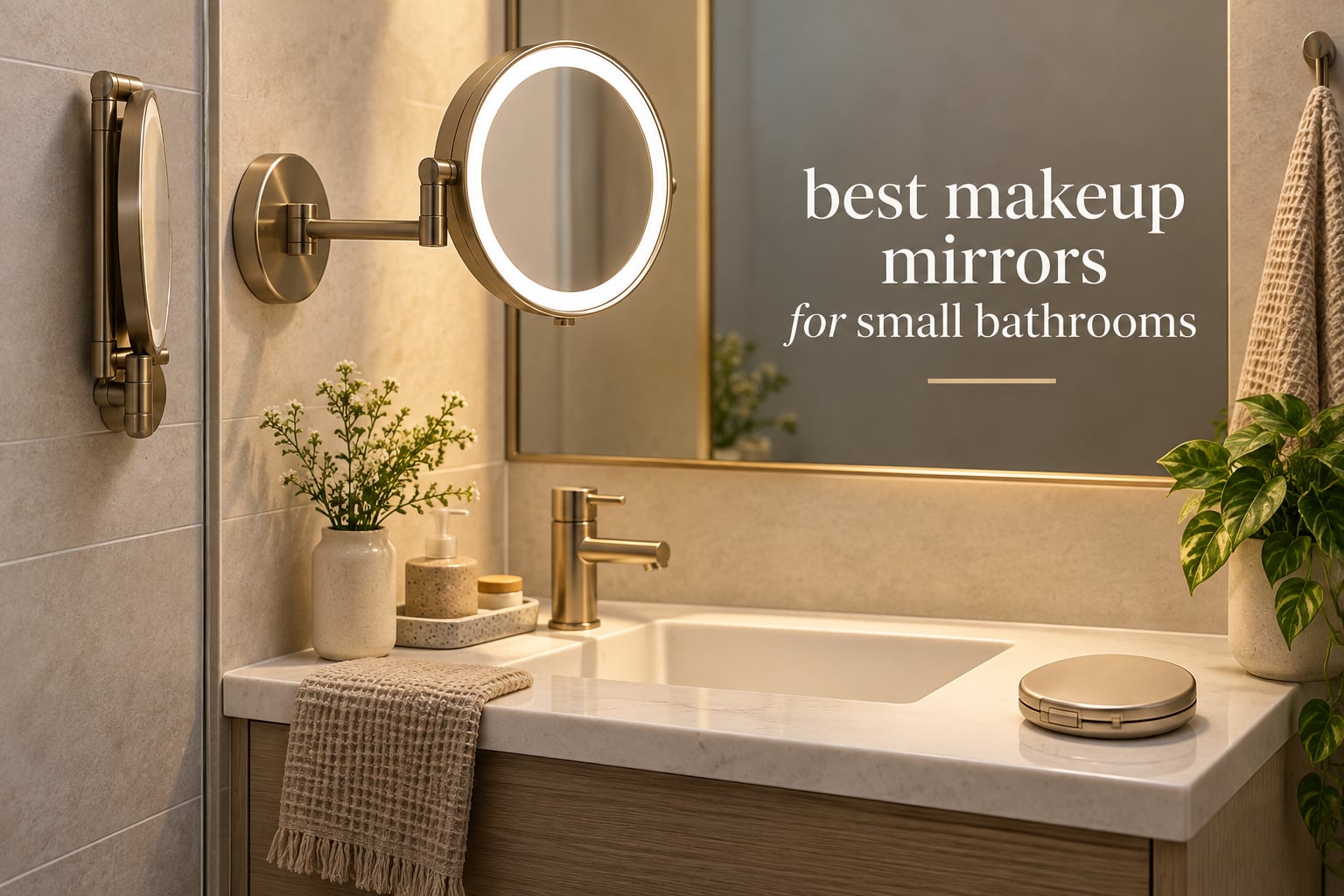 best makeup mirrors for small bathrooms