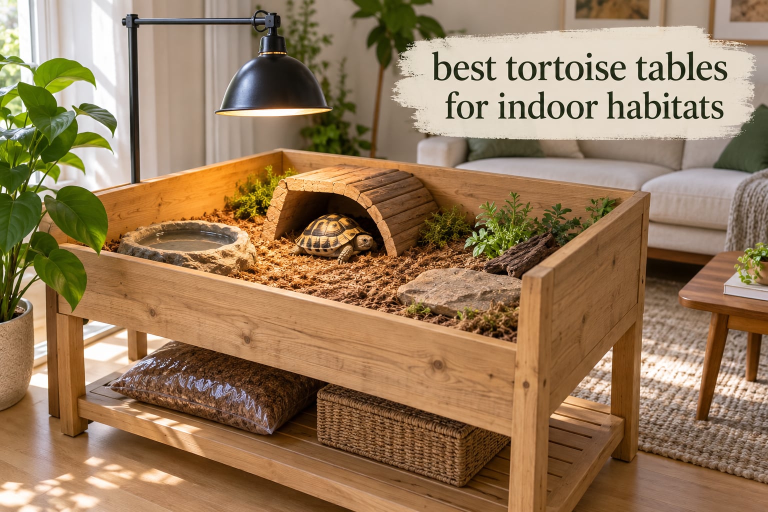 best tortoise tables for indoor habitats