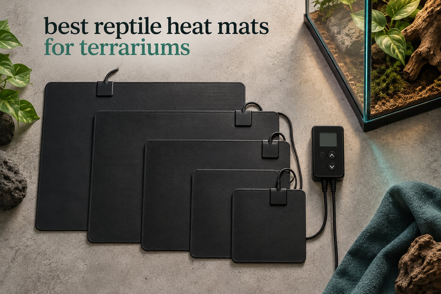 best reptile heat mats for terrariums
